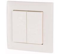 CPAD-00/194 Eaton xComfort 2 canaux Interrupteur mural blanc