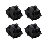 CPAOWEHF CherryMX Lot de 4 commutateurs mécaniques à 3 broches pour claviers mécaniques Noir/bleu