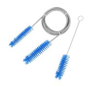 CPAP Lot de 2 brosses de nettoyage 8 en 1 CPAP - Brosse de nettoyage de tuyau - Diamètre de la brosse : 15 mm et 19 mm - Tuyau CPAP et brosse de nettoyage pour masque - Pour Cpap, tuyaux, aquariums