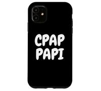 CPAP Papi Funny Sleep Apnea Breathing Machine Design for Men Coque pour iPhone 11