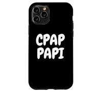 CPAP Papi Funny Sleep Apnea Breathing Machine Design for Men Coque pour iPhone 11 Pro
