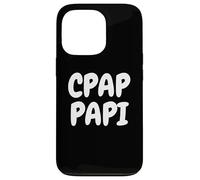 CPAP Papi Funny Sleep Apnea Breathing Machine Design for Men Coque pour iPhone 13 Pro