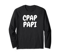 CPAP Papi Funny Sleep Apnea Breathing Machine Design for Men Manche Longue