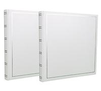 CPC Lot de 2 Albums Traditionnels Tradition Super XL 100 Pages pour 2x600 Photos 10x15 - Blanc