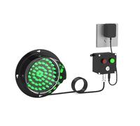 CPCDPOUOYK Feux De Circulation LED Industriels, Lumière Bicolore, Commande Par Bouton-poussoir, Visible À 100 M, For Centre Commercial/entrepôt/voie De Stationnement(100mm/4in)