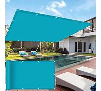 CPCPC Brise-Vue for Balcon, Pare-Soleil rectangulaire Respirant 1,2 x 3,4 m, Protection UV à 95%, Installation Facile for Jardin, Balcon, terrasse, Tente d'extérieur Bleue(Blu,3x9m)
