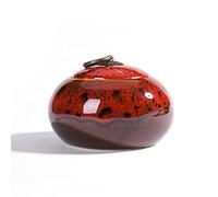 CPDDNGZMKK Monuments Funéraires Urne Animaux Compagnie Céramique Faite Main Petits Chiens Chats Lapins Petits Animaux Mémorial Crémation Cendres Funéraire Urne Coffre Funéraire(4)