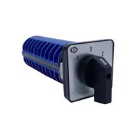 CPDHJMZO Interrupteur à Came Rotatif à Double Alimentation, 3 Positions, 32 A, 3 Vitesses, 10 Sections, Transfert Universel, 10 Fils, LW26-32/10