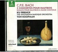CPE Bach : Concertos pour hautbois, Concerto for Oboe & Strings