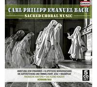 Cpe Bach: Sacred Choral Music [Various] [Capriccio: C7221]
