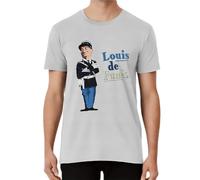 CPFJHY Louis-De-FunT-Shirt-Louis-De-Funes-French-Actor-Comedy-Movie-Film-Cinema-Cult
