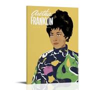 CPFSCWZP Aretha Franklin - Couverture d'album de musique vintage - Impression sur toile - Décoration murale pour chambre à coucher - 20 x 30 cm - Style cadre