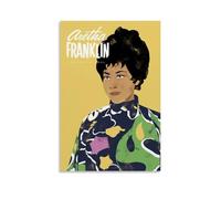 CPFSCWZP Aretha Franklin - Impression sur toile pour album de musique vintage - Décoration murale - Décoration pour chambre à coucher - 20 x 30 cm - Style sans cadre