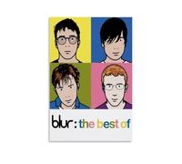 CPFSCWZP Impression sur toile style vintage Blur Great Singer avec couverture d'album de musique pour chambre à coucher, 30 x 45 cm, sans cadre