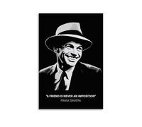 CPFSCWZP Poster sur toile de la chanson Frank Sinatra - Décoration murale - Décoration murale - Pour chambre à coucher - 20 x 30 cm - Style vintage