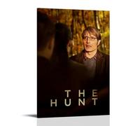 CPFSCWZP The Hunt Great Movies Poster sur toile pour chambre à coucher avec cadre 60 x 90 cm