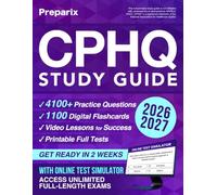 CPHQ Study Guide: Exam-Focused Prep for Healthcare Quality Certification with Targeted Review, Patient Safety, Quality Improvement, and Digital Study Tools Featuring Flashcards and Mock Tests