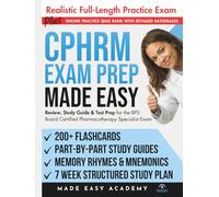CPHRM Exam Prep Made Easy: Review, Study Guide & Test Prep for the American Hospital Association Certified Professional in Healthcare Risk Management Exam
