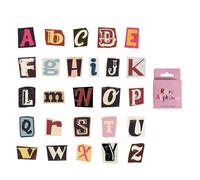 CPJJ 104 Pièces Stickers scrapbooking, autocollant scrapbooking, lettre autocollantes, scrapbooking autocollant, autocollant vintage