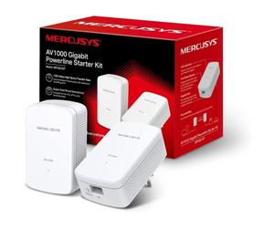 CPL 1000Mbps - Mercusys MP500 KIT - Prise CPL Fibre avec 1 Port Gigabit - Boitier CPL Kit de 2