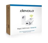 CPL Devolo Kit de démarrage Magic 2 WiFi 6 next Blanc