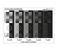 CPL Fabbrika Calculateur d'Insolation pour Écrans de Sérigraphie, Détermine Le Temps d'Exposition Correct en Un Seul Essai, Réutilisable à l'Infini, Notice Incluse