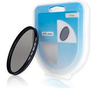 Cpl Filtre Polarisant, Ø 77 Mm, Réflexion Lumineuse Perturbatrice Minimisée, Clarté Optique Et Fidélité Des Couleurs Optimisées, Polarisateur Circulaire Cadre Aluminium, Protection Objectif [Z256]