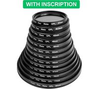 CPL Polarising Filter - Diameter: 72 mm - Minimises annoying light reflections - Improves optical clarity and colour fidelity - Circular polarising filter with coating