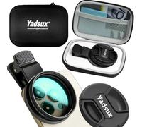 CPL Polarizing Filter for iPhone Samsung and Other Smartphones Clip Adapter Dual Sided HD Optical Glass Multi-Layer for DSLR Lens Phone Accessories