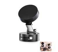 Cpl-Portable 360 °Support De Téléphone Portable À Ventouse Sous Vide Rotatif,Support Magnétique Double Face Pour Voiture,Accessoires Pour Mini Véhicule-Black