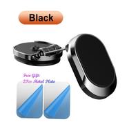 Cpl-Support De Téléphone Magnétique Pour Voiture,Support De Tableau Prada Pliable,Support De Navigation Rotatif À 360 Degrés,Accessoires De Voiture-Black