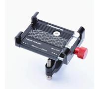 Cpl-Support De Vélo De Montagne Pour Vélo Scooter Support De Téléphone Portable En Alliage D'aluminium Pour Support De Téléphone Portable Stabilité Professionnelle Cyclisme-Black