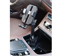 Cpl-Support De Verre De Voiture Réglable Support De Téléphone Portable Support De Verre D'eau De Voiture Universel Support De Téléphone Portable Support Pour Iphone 13-Black