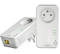 Strong - Kit CPL Powerline 600 Duo prises 600 Mbps Port Ethernet Prise filtrée