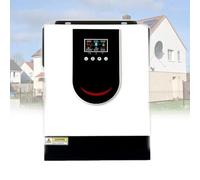 Cplsntaeam 3000W Onduleur Hybride 24V DC vers 220V/230V AC, Onduleur Solaire Pure Onde Sinusoïdale Hors Réseau avec Contrôleur de Charge Solaire PWM 80A