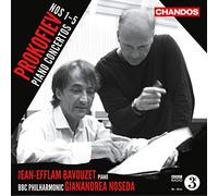 Jean‑Efflam Bavouzet, Noseda – Concertos pour piano 1 à 5 (Prokofiev) – NAXOS