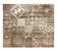 CPM - Crédence adhésive en alu imitation Bois - L. 20 x l. 20 cm - Marron - Bois Bois G