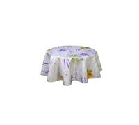 CPM - Nappe en toile cirée ronde provençale Arles - Diam. 135 cm - Gris