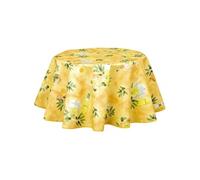 CPM - Nappe en toile cirée ronde provençale Pistou - Diam. 150 cm - Jaune - Provence Jaune