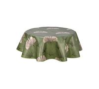 CPM - Nappe ronde en toile cirée design Chantou - Diam. 150 cm - Vert - Chantou