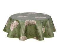 CPM - Nappe ronde en toile cirée design Chantou - Diam. 150 cm - Vert - Chantou