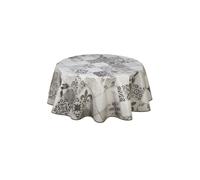 CPM - Nappe ronde en toile cirée design Karodéko - Diam. 138 cm - Gris - Karodeco