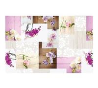 CPM - Set de table provençale Laelia - L. 43 x l. 28 cm - Violet - Laelia Blanc G