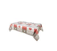 CPM - Toile cirée Chalet - 140 x 240 cm - Rouge