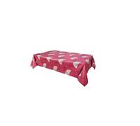 Nappe de table GENERIQUE CPM - Toile cirée Chantou - 140 x 240 cm - Rouge
