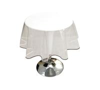 CPM - Toile cirée Cristal - Diam. 160 cm - Gris Gris