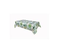 Nappe de table GENERIQUE CPM - Toile cirée Palmier - 140 x 240 cm - Vert