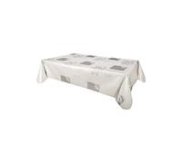 CPM - Toile cirée Vera - 140 x 240 cm - Blanc Blanc