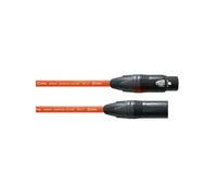 CPM10FM-OR - Câble microphone XLR mâle/XLR femelle orange - 10m