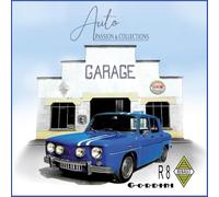 CPMD15007N2 Carte Carrée avec Enveloppe Blanche Format 15x15 cm - RENAULT GORDINI/Licence officielle Renault Auto Passion & Collections - Avec Effet Brillant - Intérieur Blanc - Fabriqué en France